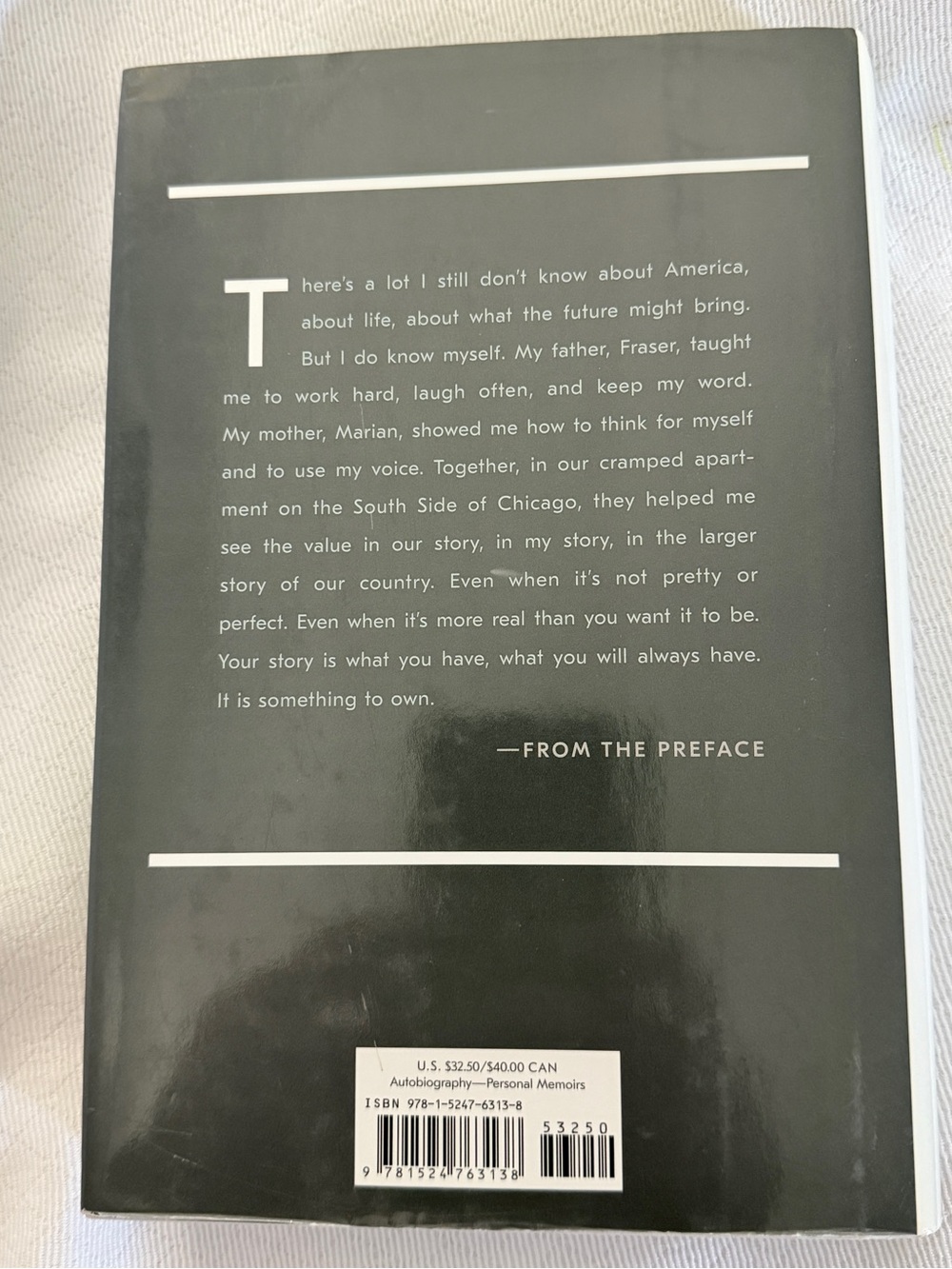 Becoming by Michelle Obama Hardcover Book , with dust jacket 2018 First Edition - Picture 3 of 8